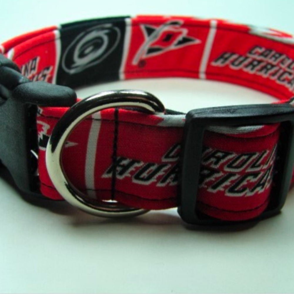 ❤️🖤Sale🖤❤️Carolina HurricanesRed Sports Team Dog Collar